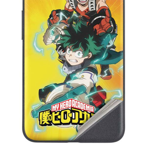 My Hero Academia Deku and Bakugo Season 5 Google Pixel 5a Skin